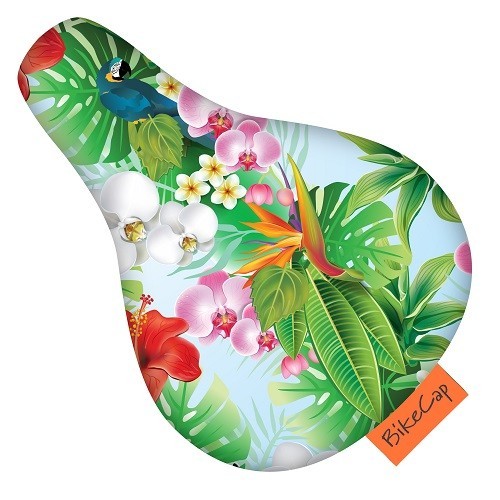 BIKECAP zadeldekje kids Tropical Flower - BIKECAP zadeldekje kids