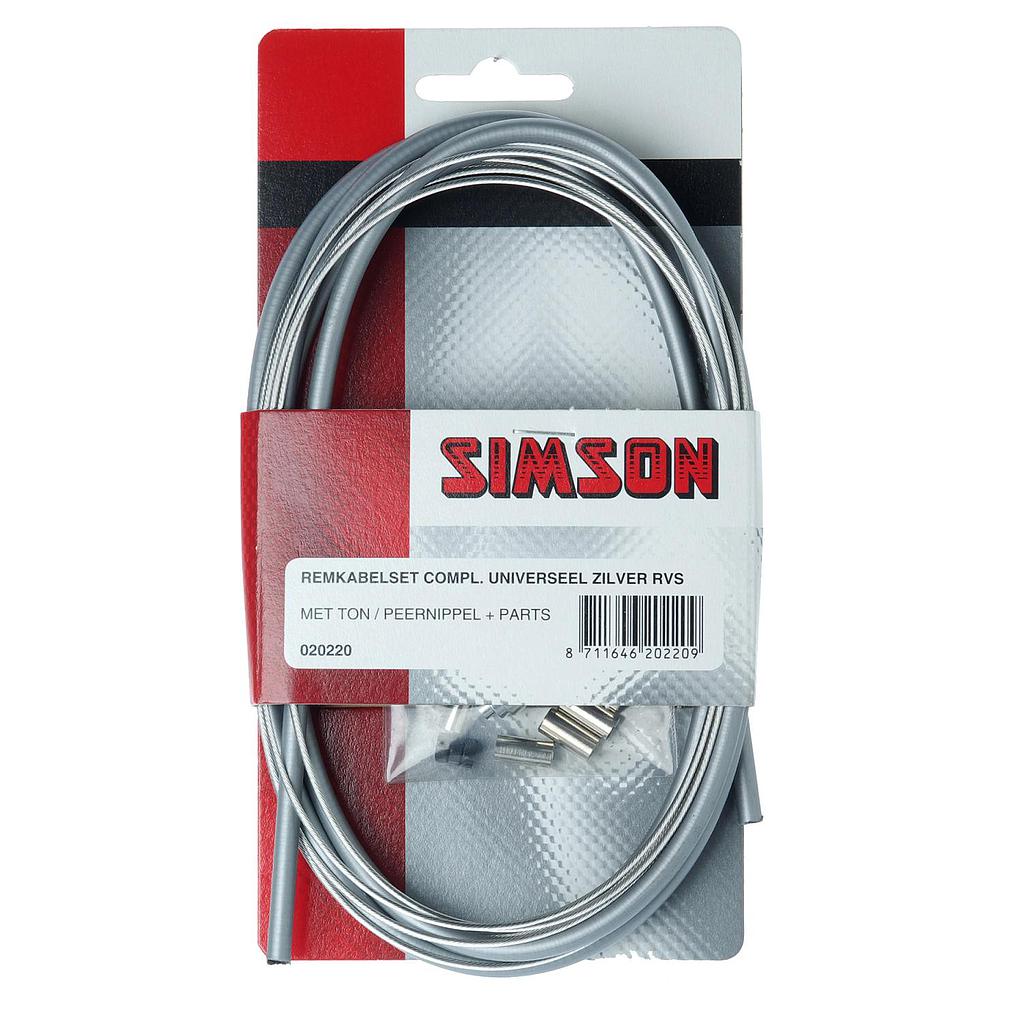 SIMSON - 020220 Remkabel set compleet universeel - SIMSON - 020220